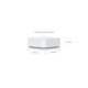 Streamer audio digital PoE multi-zonă UniFi Ubiquiti PoE Audio Port, Alb, UPL-Port-W